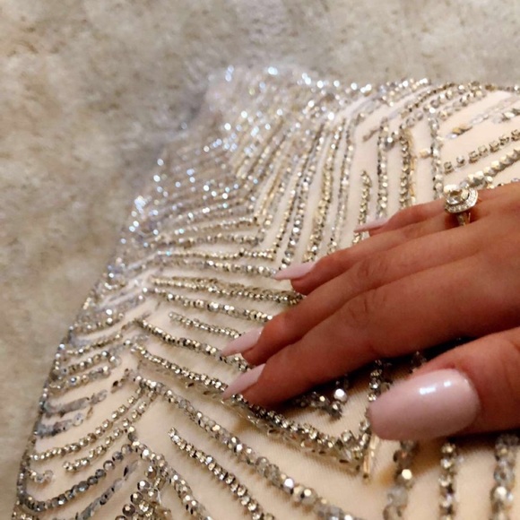 Engagement or prom dress worn once. - Picture 2 of 3